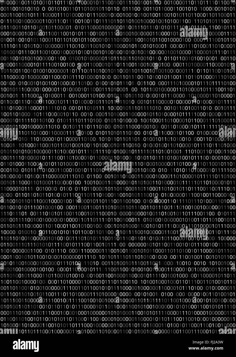 Binary Code Background Stock Vector Image & Art - Alamy
