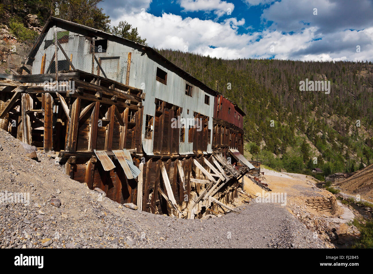 The AMETHYST MINE in CREEDE COLORADO, a silver mining town dating back
