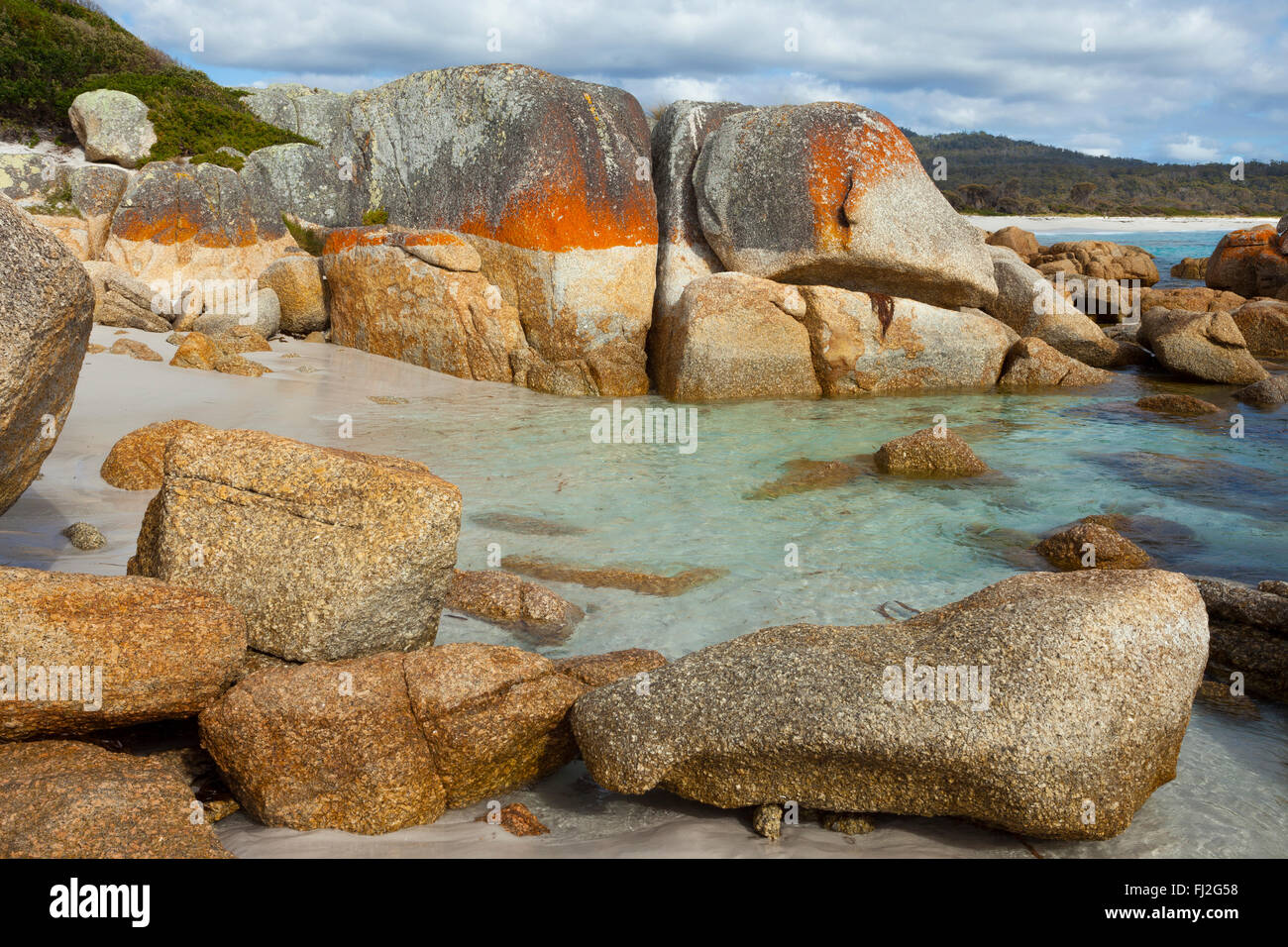 Bay of Fires Tasmania Australia Stock Photo Alamy