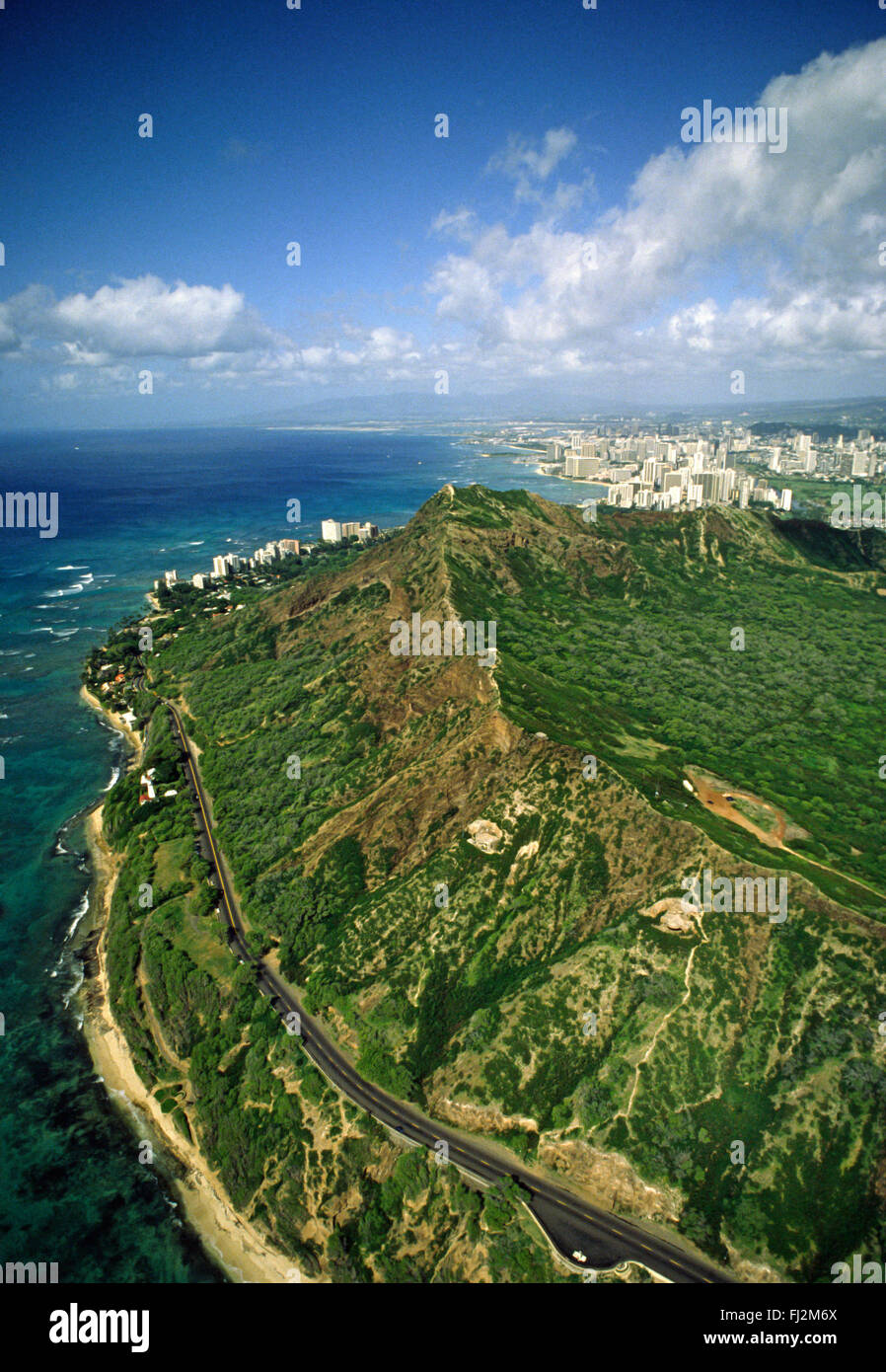 Honolulu landscape color hi-res stock photography and images - Alamy