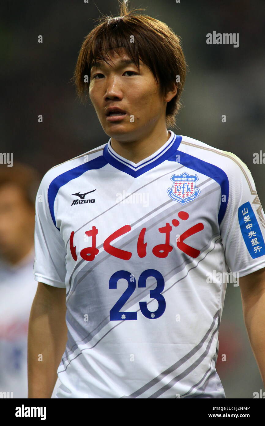 Hyogo Japan. 27th Feb 2016. Sho Inagaki Ventforet Football
