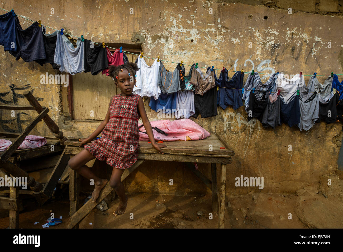 Life in Bairro Rangel, Luanda, Angola, Africa Stock Photo Alamy