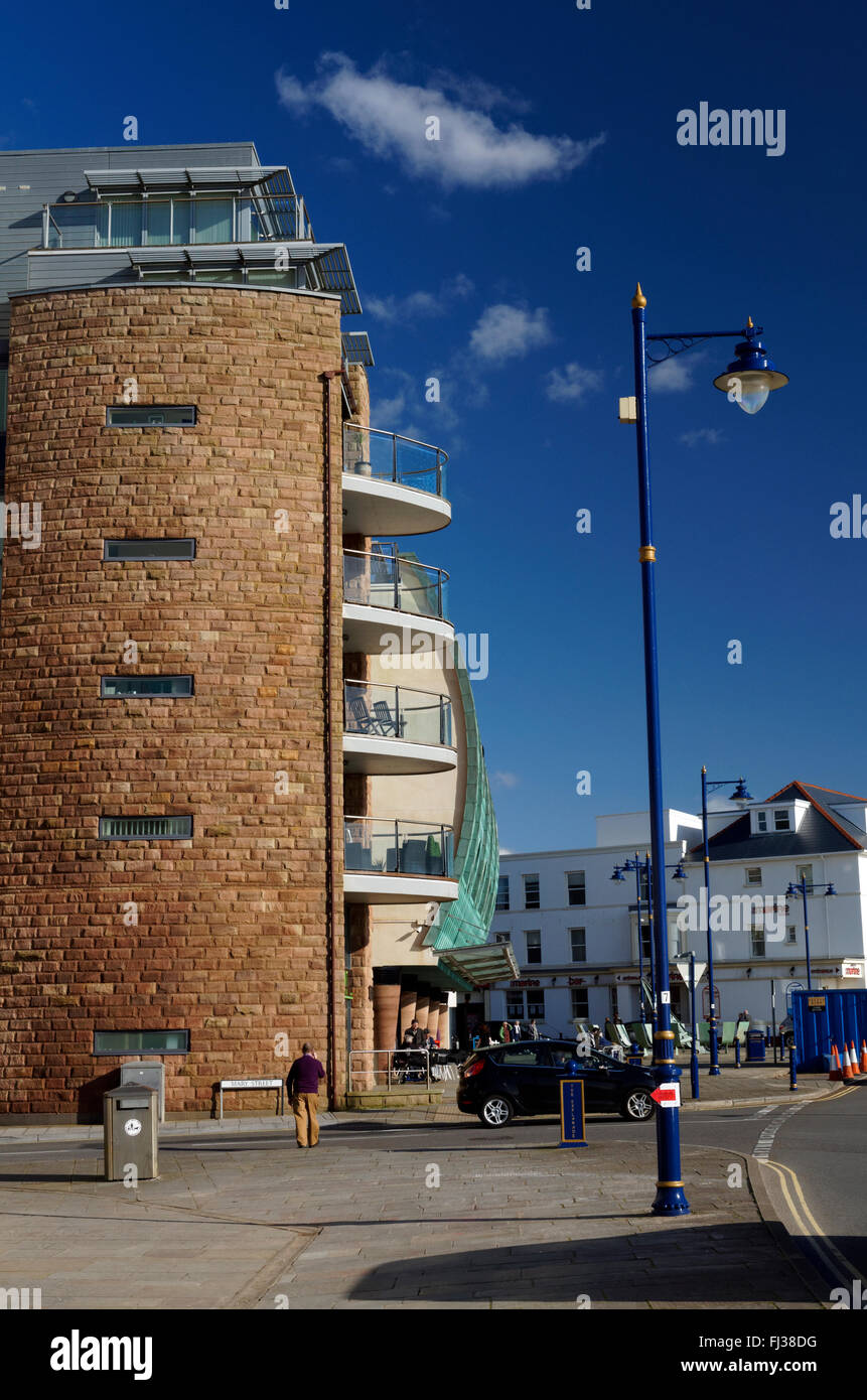 Esplanade House, the Esplanade, Porthcawl, Wales, UK Stock Photo Alamy