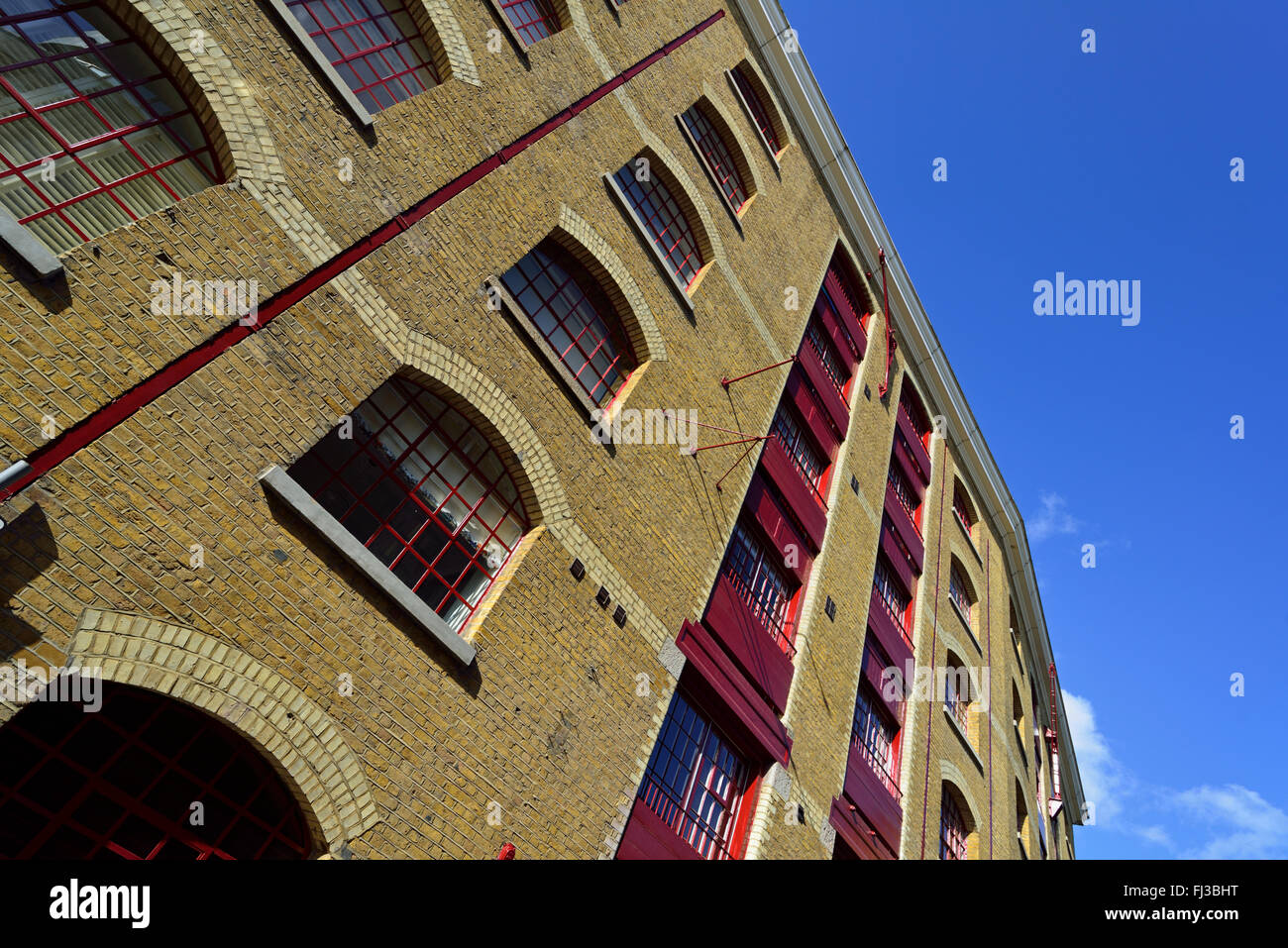 Warehouse apartments, Wapping, East London, United Kingdom Stock Photo