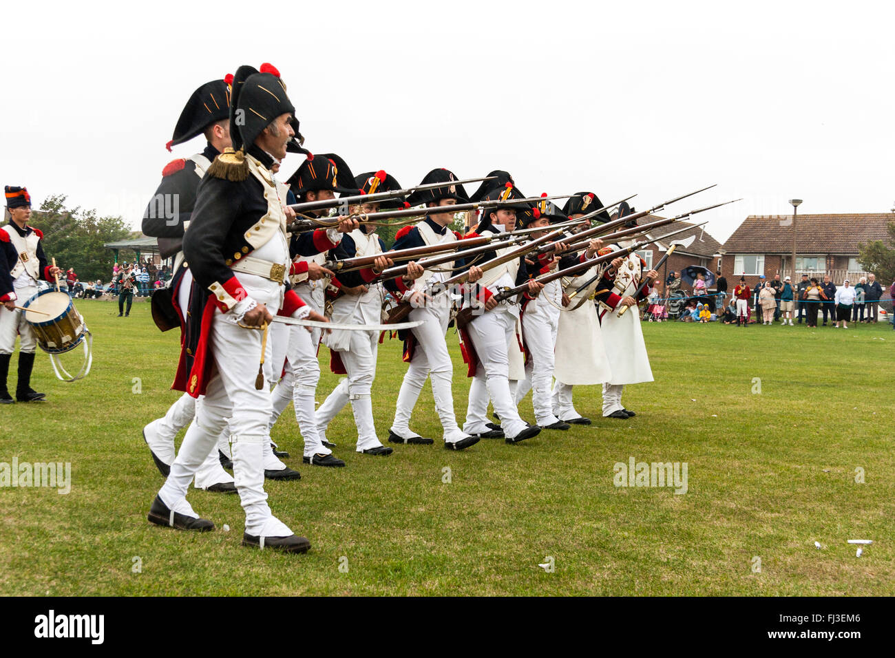 Napoleonic war re enactment french hi-res stock photography and images ...