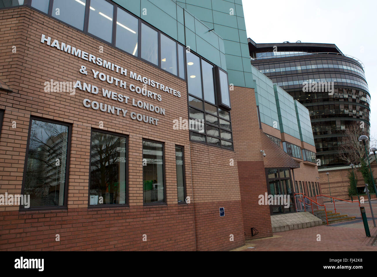 Hammersmith Magistrates and Youth Court, London Stock Photo Alamy