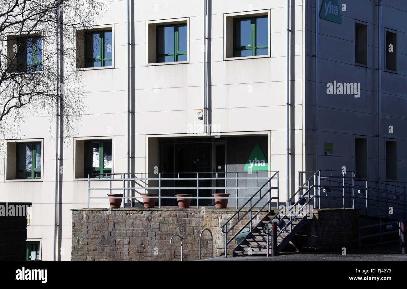 Youth Hostel Association Headquarters at Matlock in Derbyshire Stock