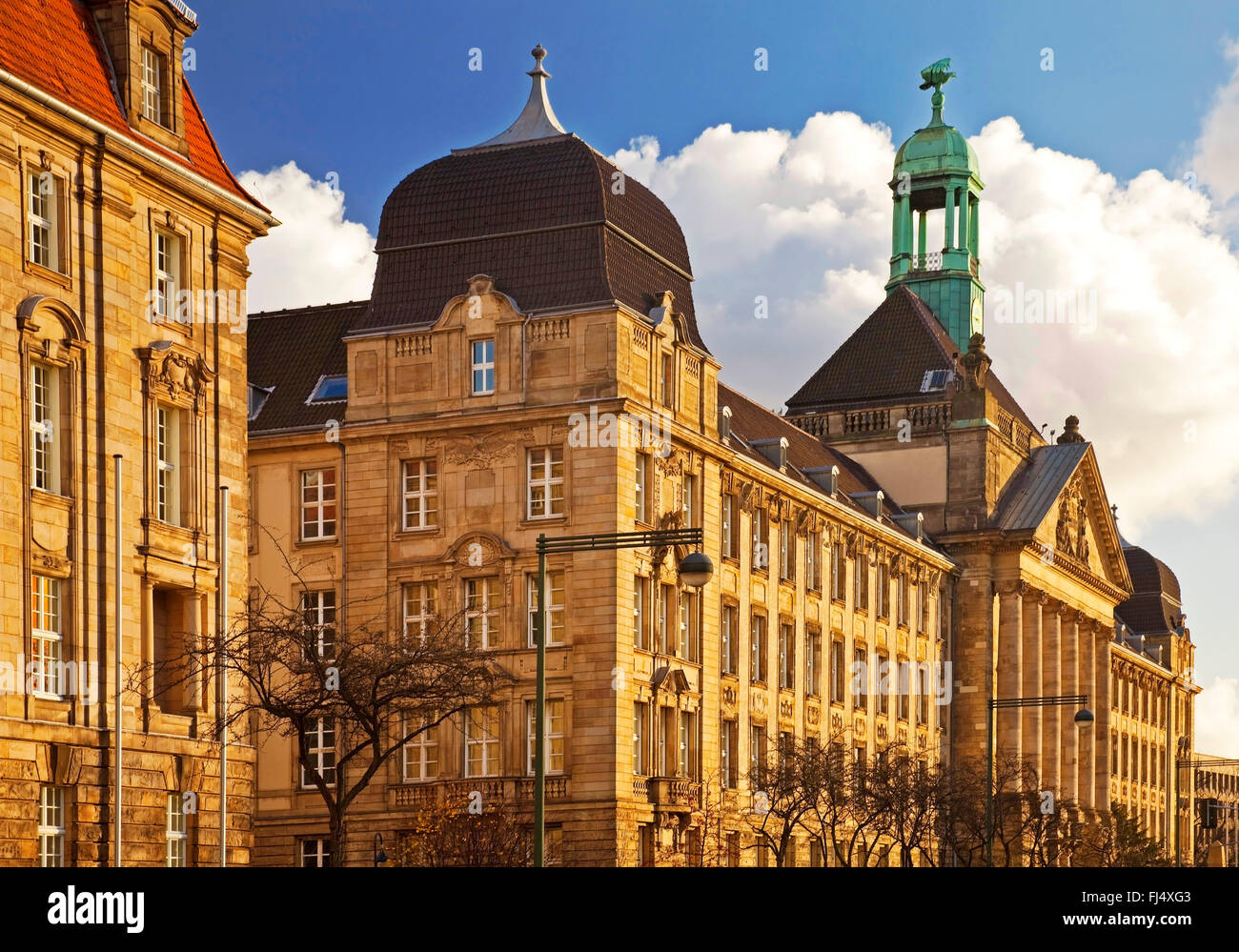 district government, Germany, North Rhine-Westphalia, Duesseldorf Stock Photo