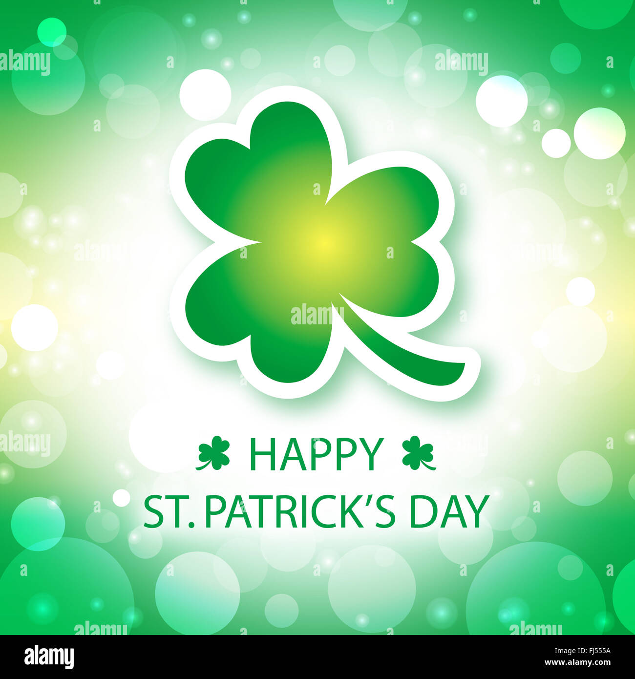 st pattys day birthday card
