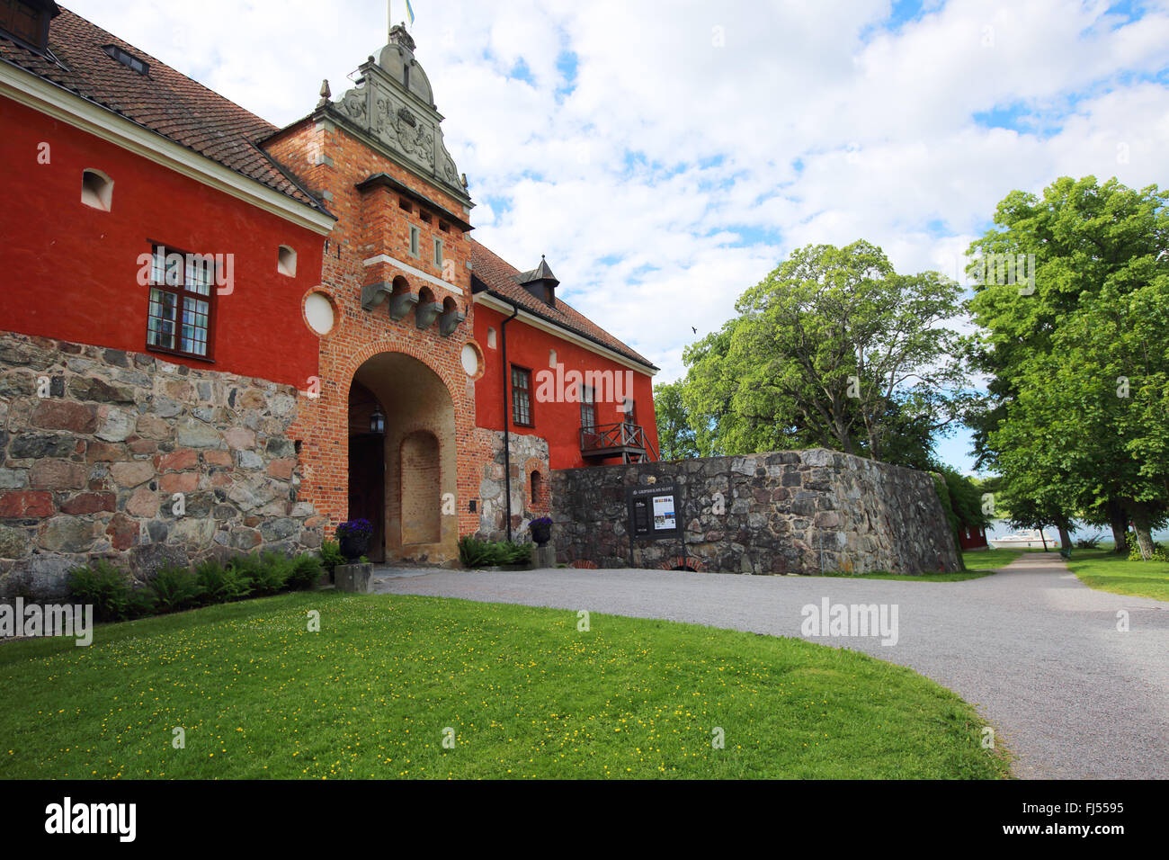 Gripsholm Slott (castle), one of the residences of the Swedish Royal
