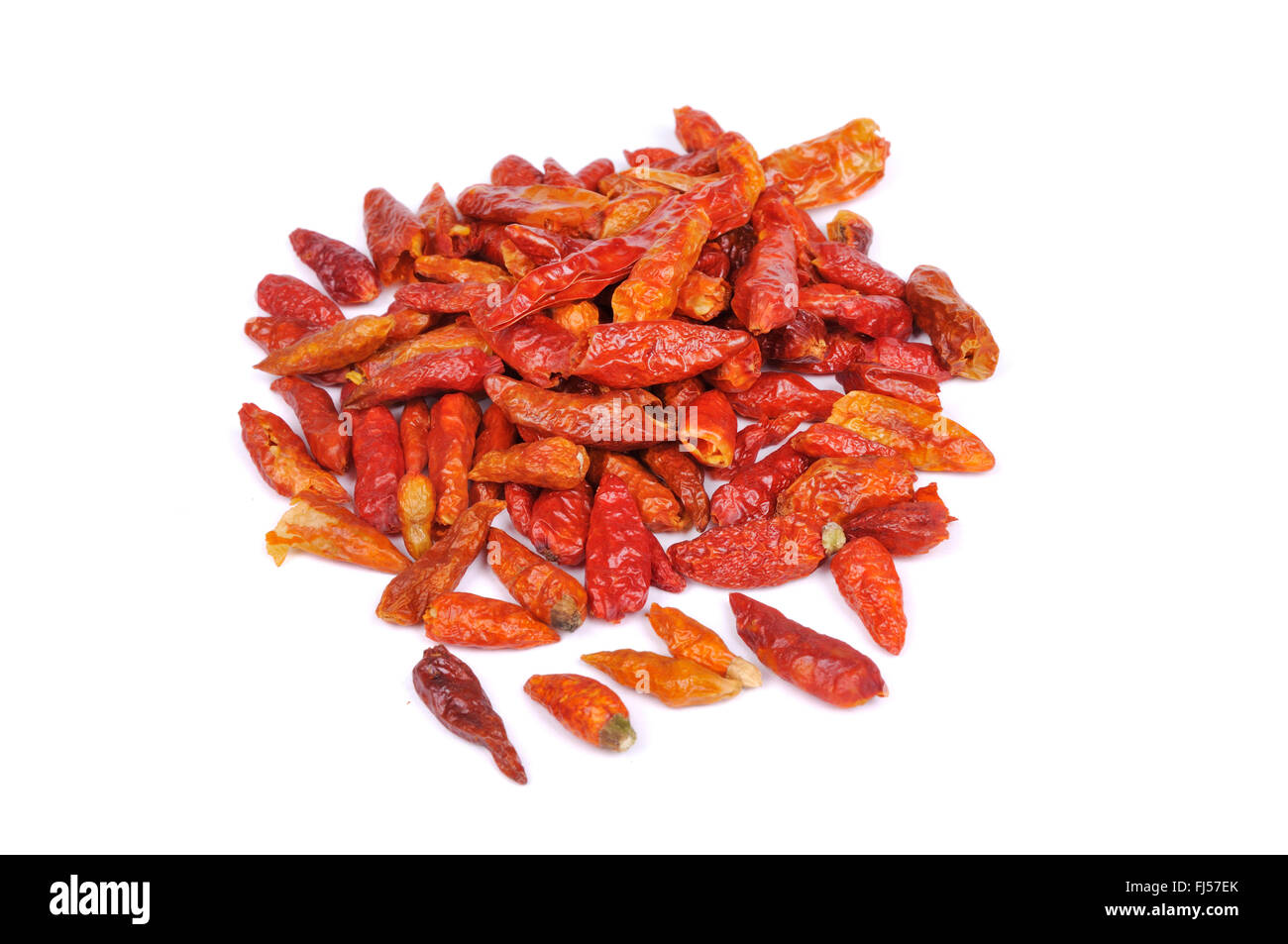Chili (Capsicum spec. ), dried chili pepper Stock Photo