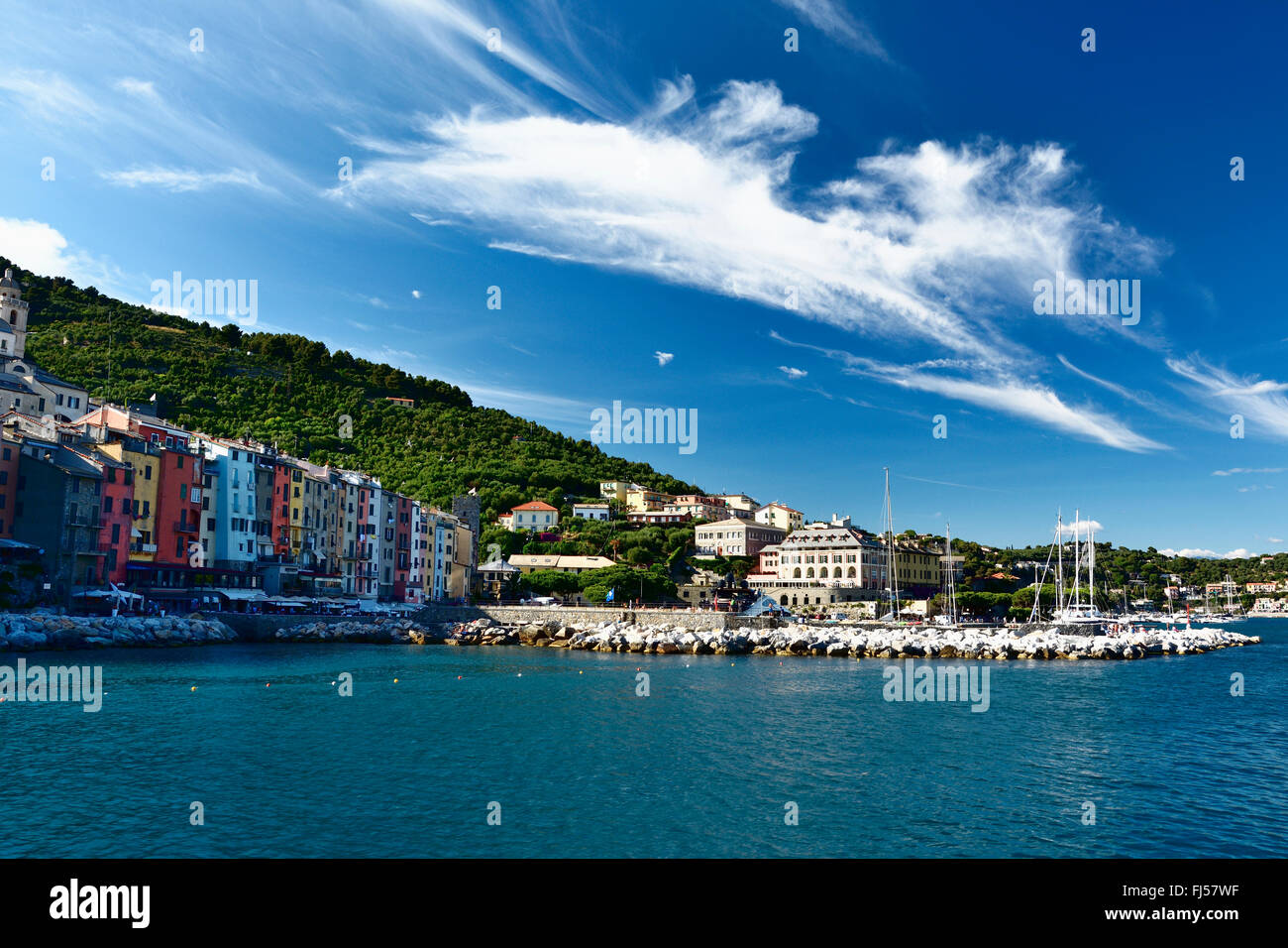 Porto Venere - Portovenere - is a town and comune (municipality) located on  the Ligurian coast of Italy Stock Photo - Alamy