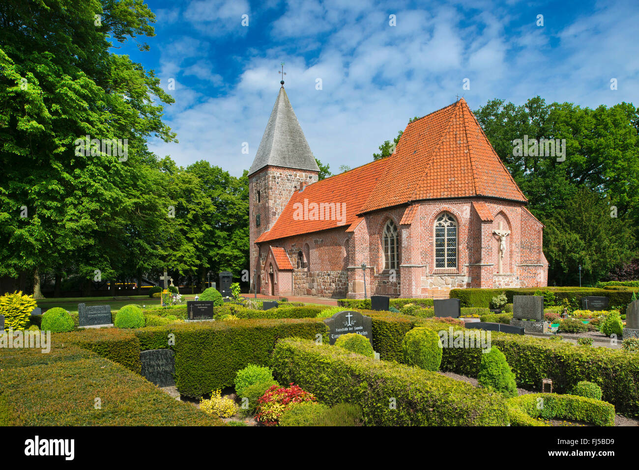 St. Vitus in Altenoythe, Germany, Lower Saxony, Friesoythe Stock Photo