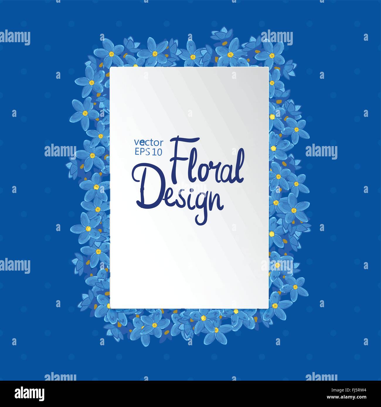 Floral vector frame Stock Vector Image & Art - Alamy