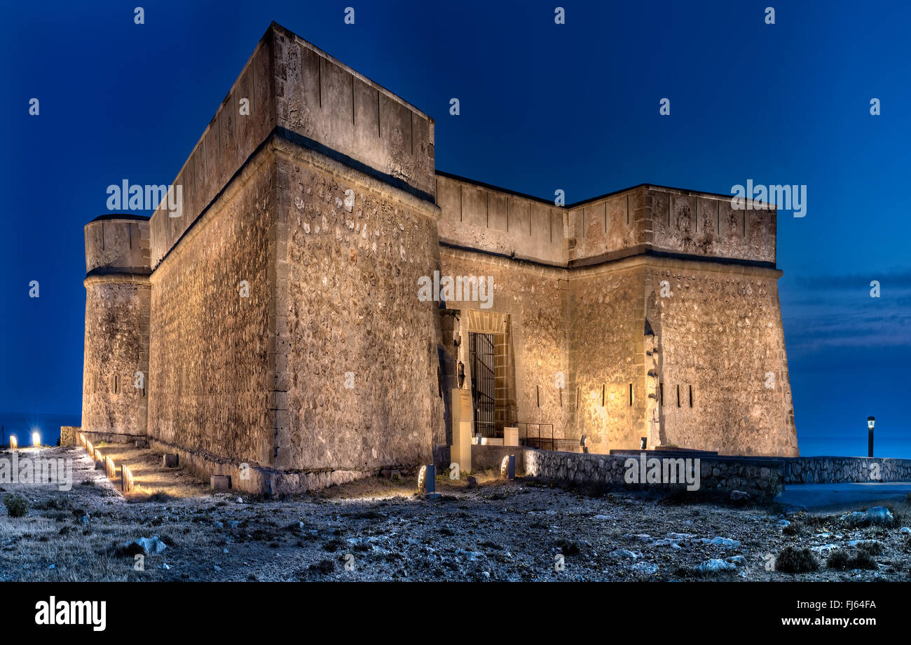 Castle of Guardias Viejas Stock Photo Alamy