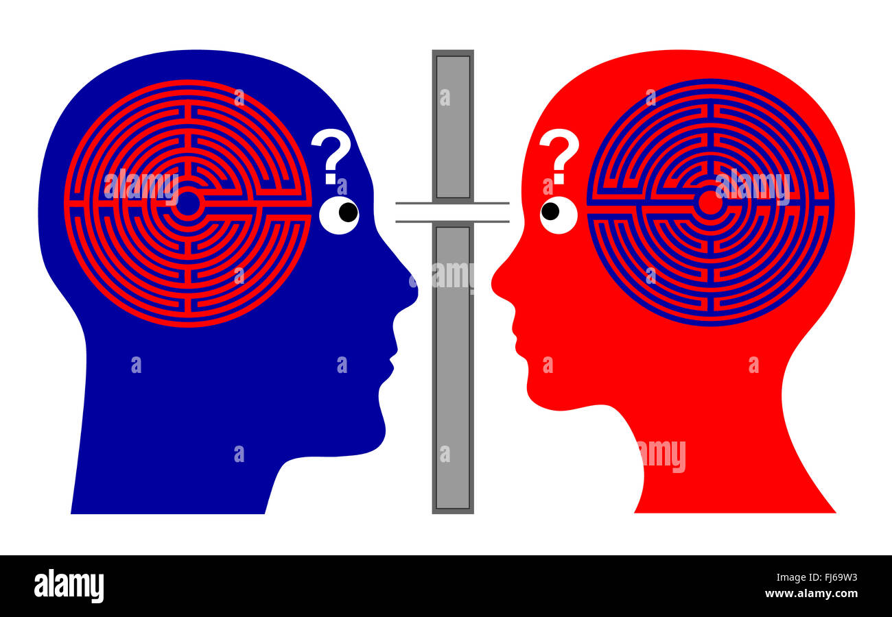 Knowing Each Other Stock Photo Alamy