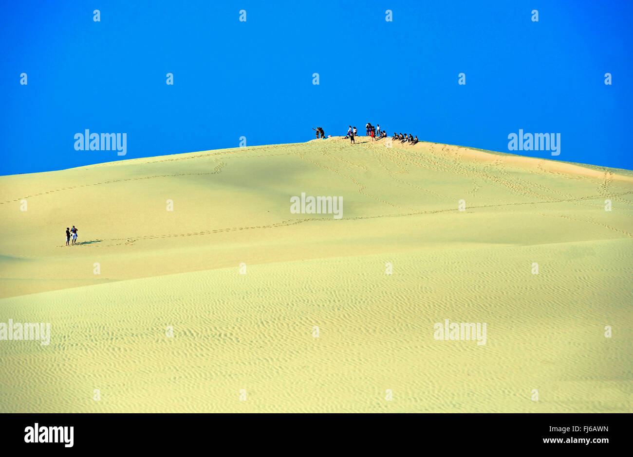 Dune of Pilat, tallest sand dune in Europe, France, Arcachon Stock Photo