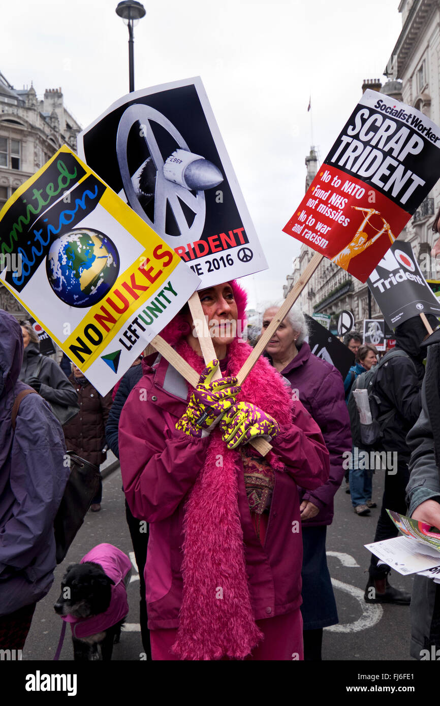 Trident CND protest through Central London was biggest anti-nuclear ...