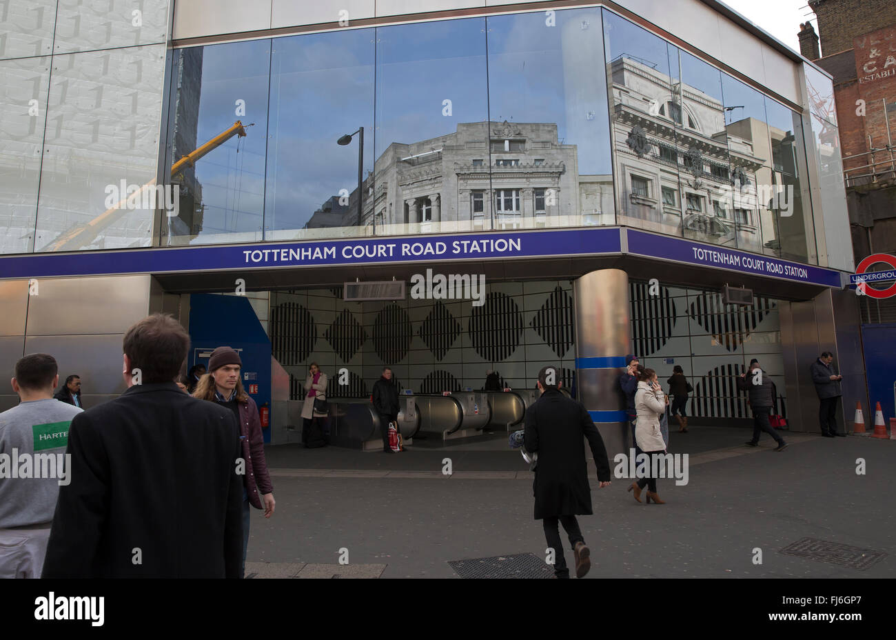 Tottenham Court Road underground Station in London Stock Photo - Alamy
