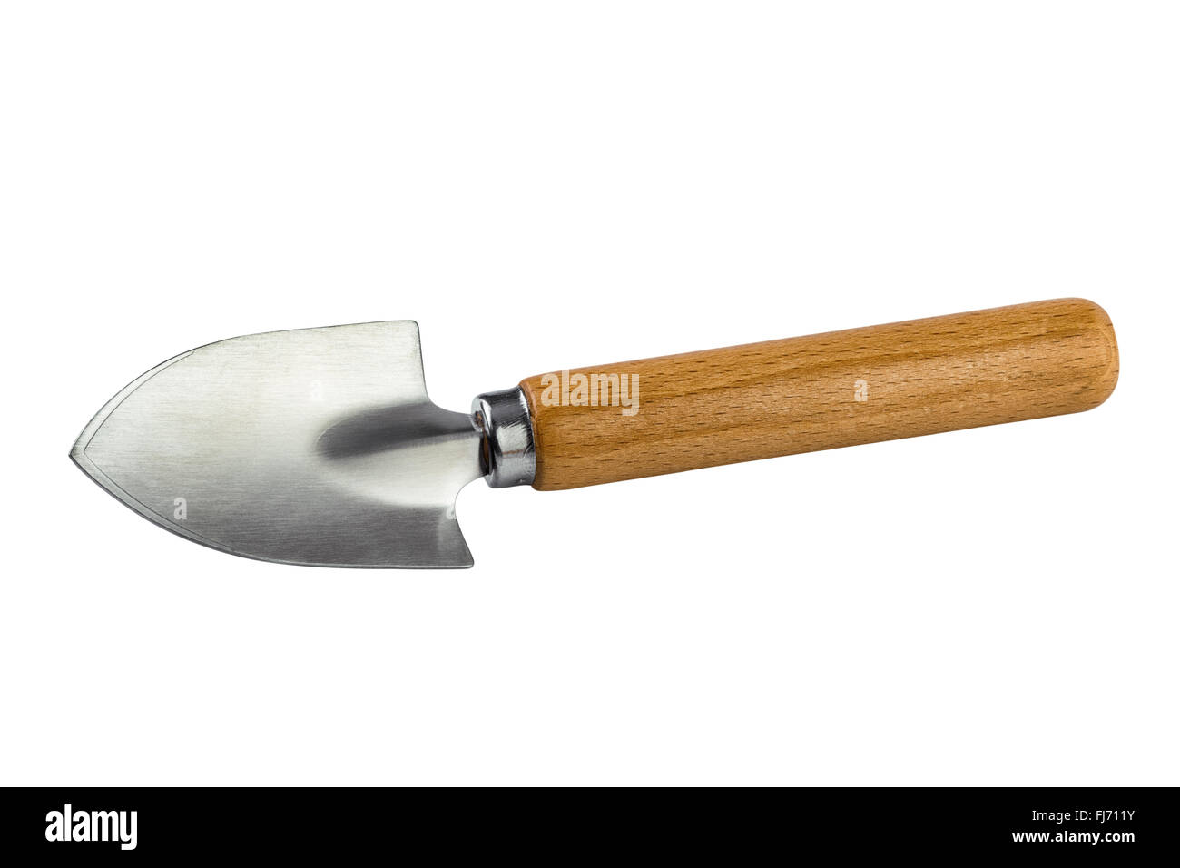 garden trowel isolated clipping path included Stock Photo