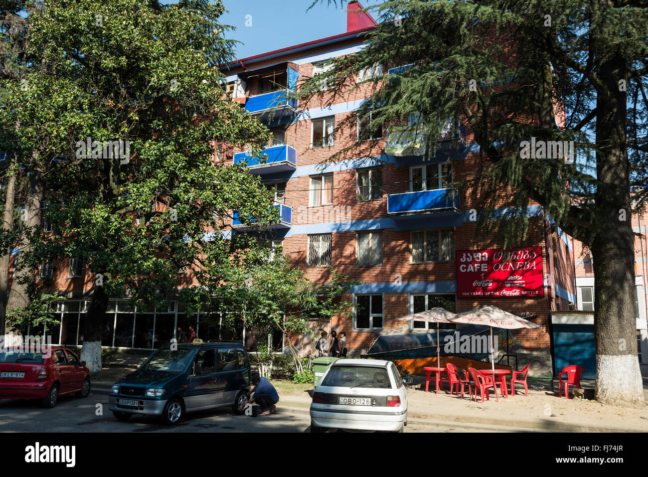 apartment house in Zugdidi city, Samegrelo province, Stock