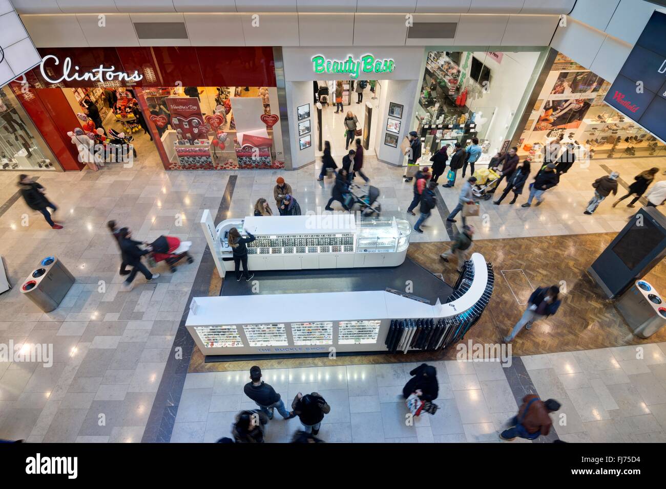 Westfield Shopping Centre, Stratford Stock Photo Alamy