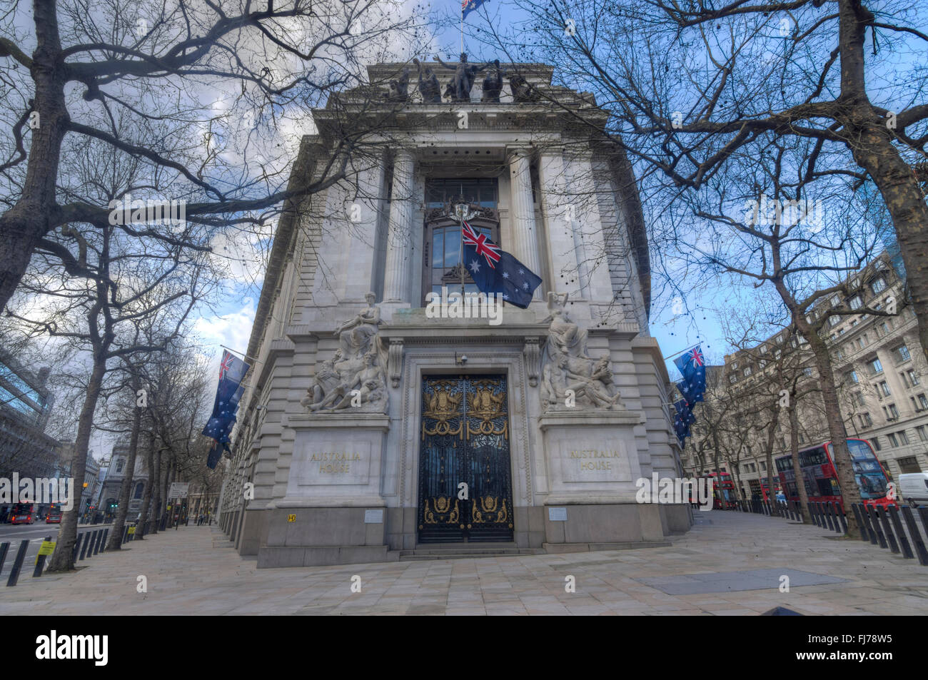 Australian embassy, London Stock Photo