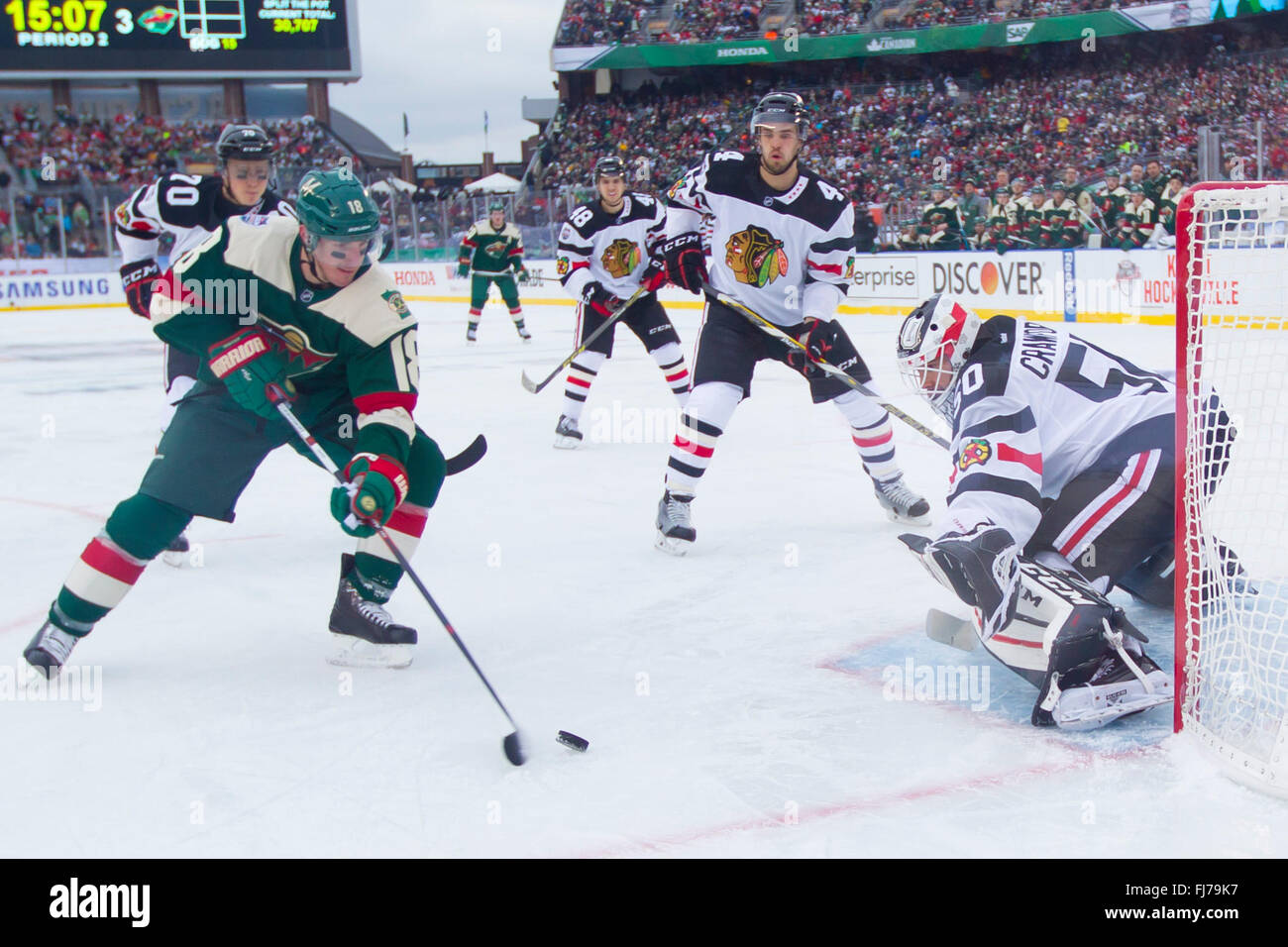 Minnesota wild hockey hi-res stock photography and images - Alamy