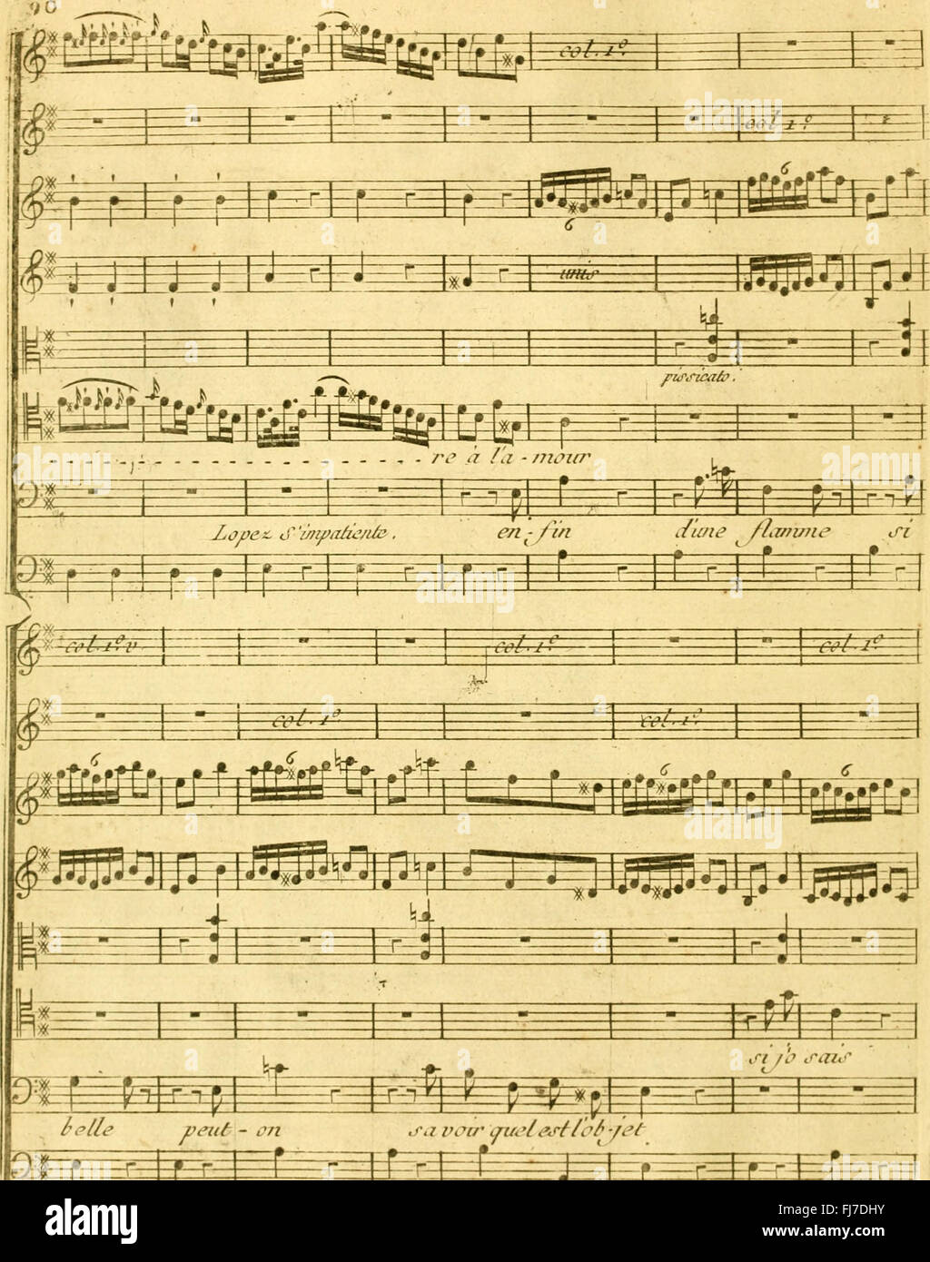 Partition de l'amant jaloux - comC3A9die en trois actes uvre XV (1779)