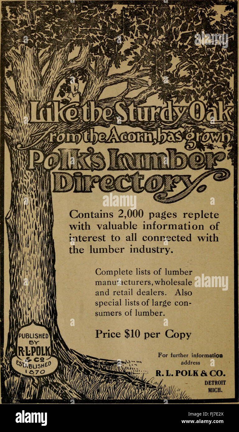 Polk-Husted Directory Co.'s Oakland, Berkeley and Alameda directory (1911) Stock Photo