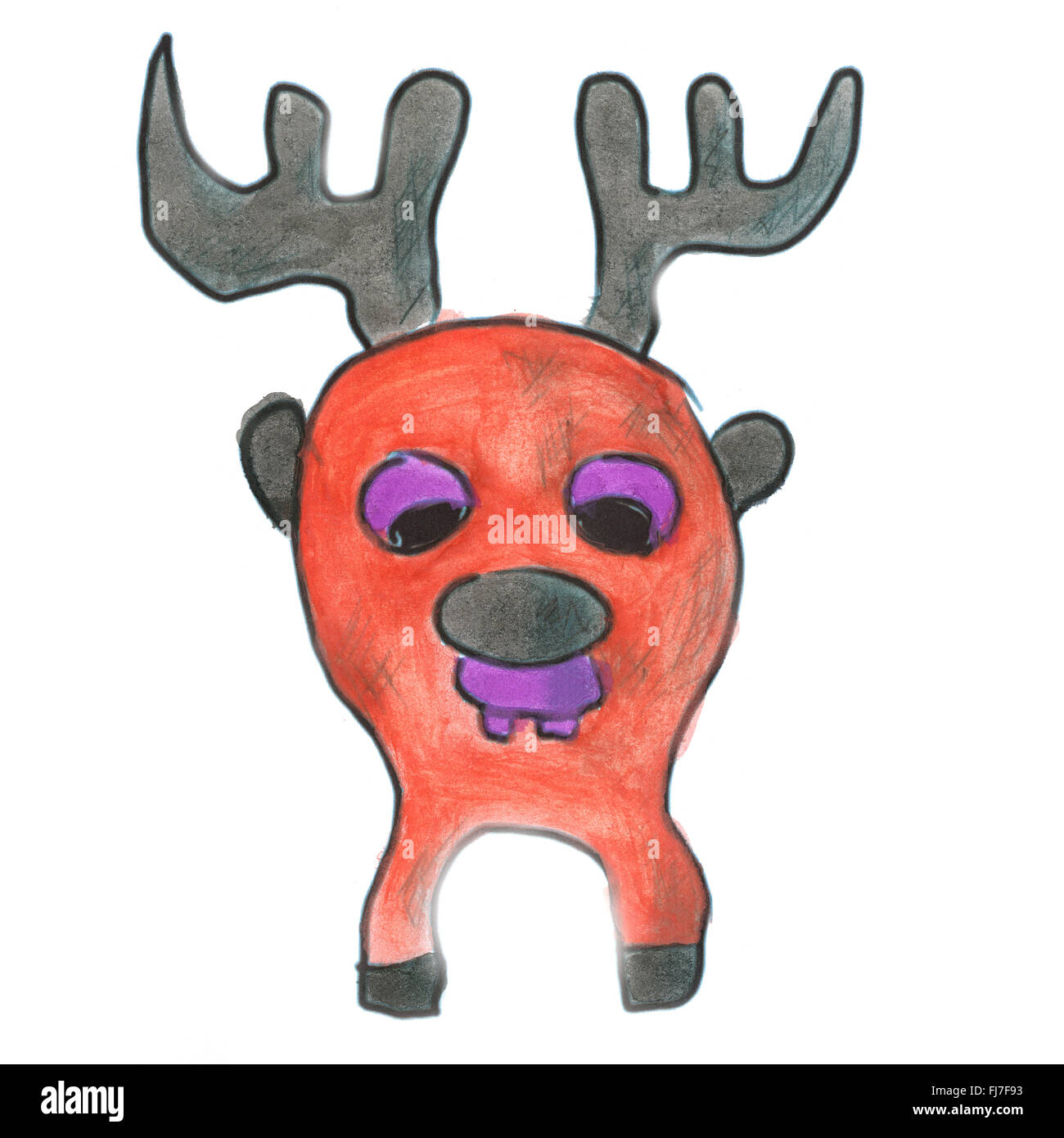 Cartoon smiling moose hires stock photography and images Alamy