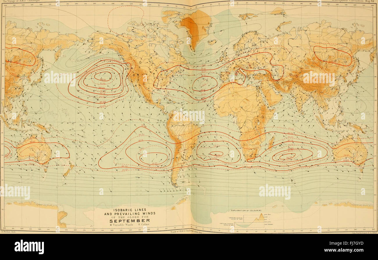 Report on the scientific results of the voyage of H.M.S. Challenger during the years 1873-76 - under the command of Captain George S. Nares, R.N., F.R.S. and Captain Frank Turle Thomson, R.N. (1889) Stock Photo