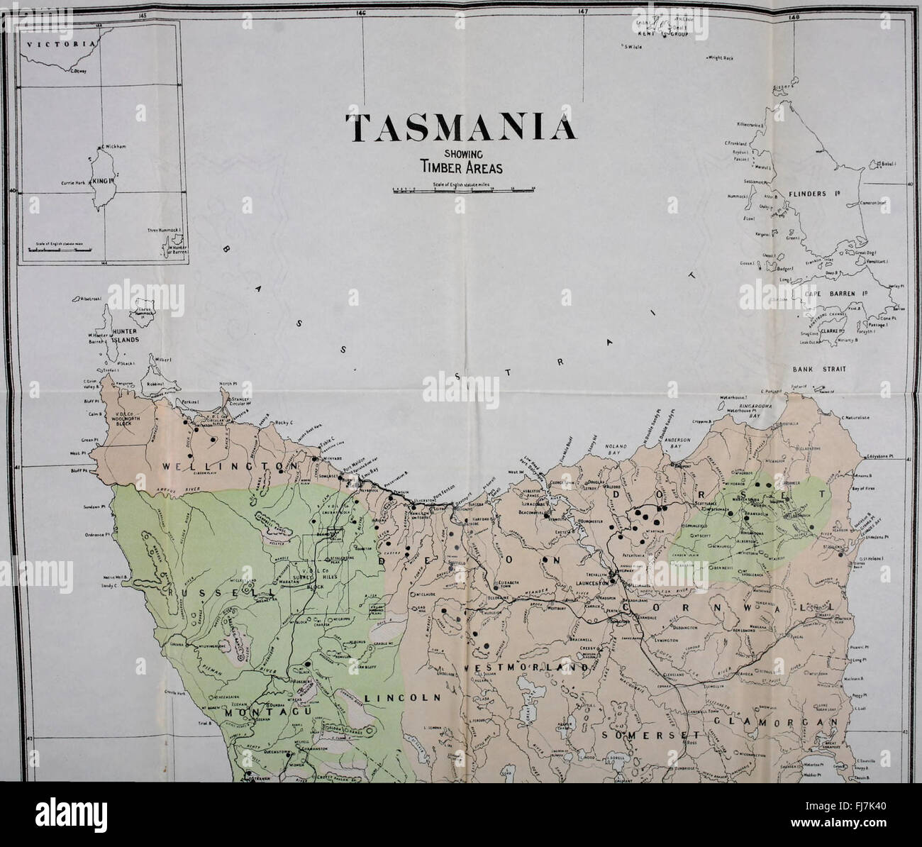 Tasmanian forestry timber products and sawmilling industry, a