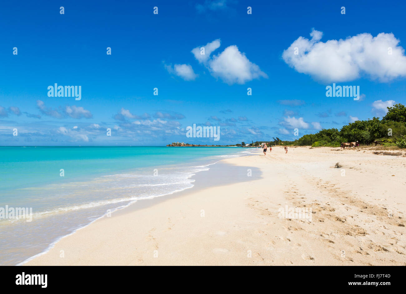Runaway Beach on Runaway Bay, by Dickenson Bay, north Antigua, Antigua and Barbuda, West Indies Runaway Beach on Runaway Bay, by Dickenson Bay, north Antigua, Antigua and Barbuda, West Indies