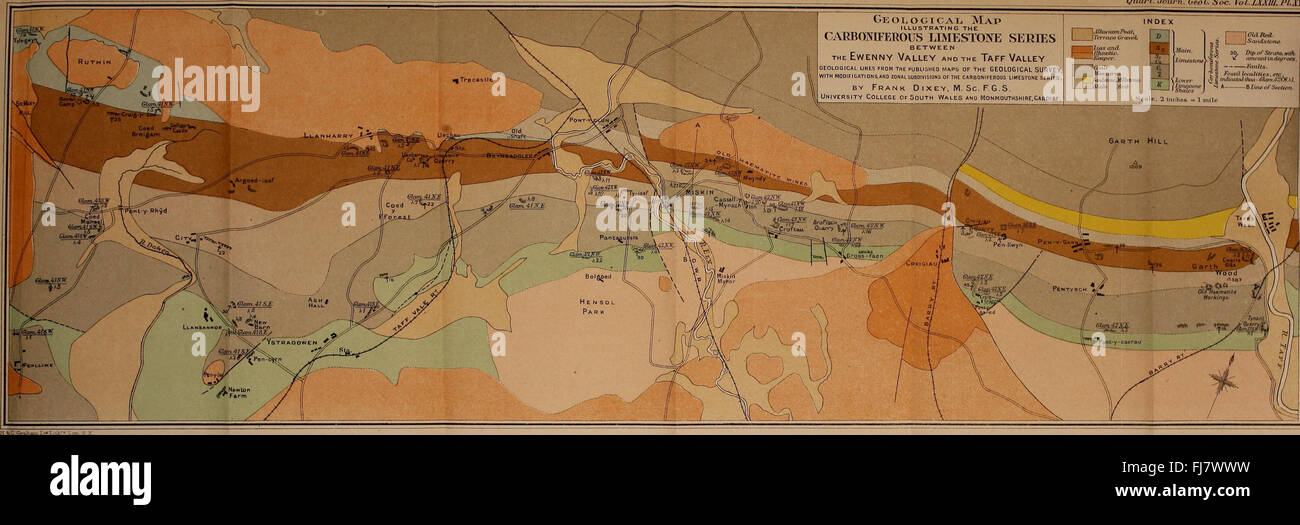 The Quarterly journal of the Geological Society of London (1917 Stock ...