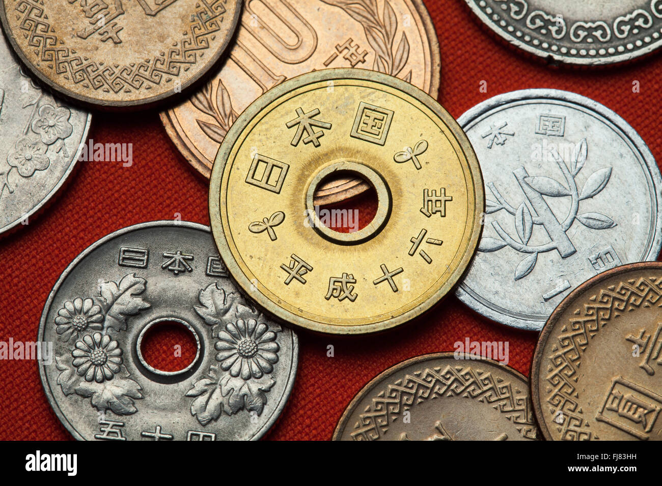Japanese Coin High Resolution Stock Photography and Images - Alamy