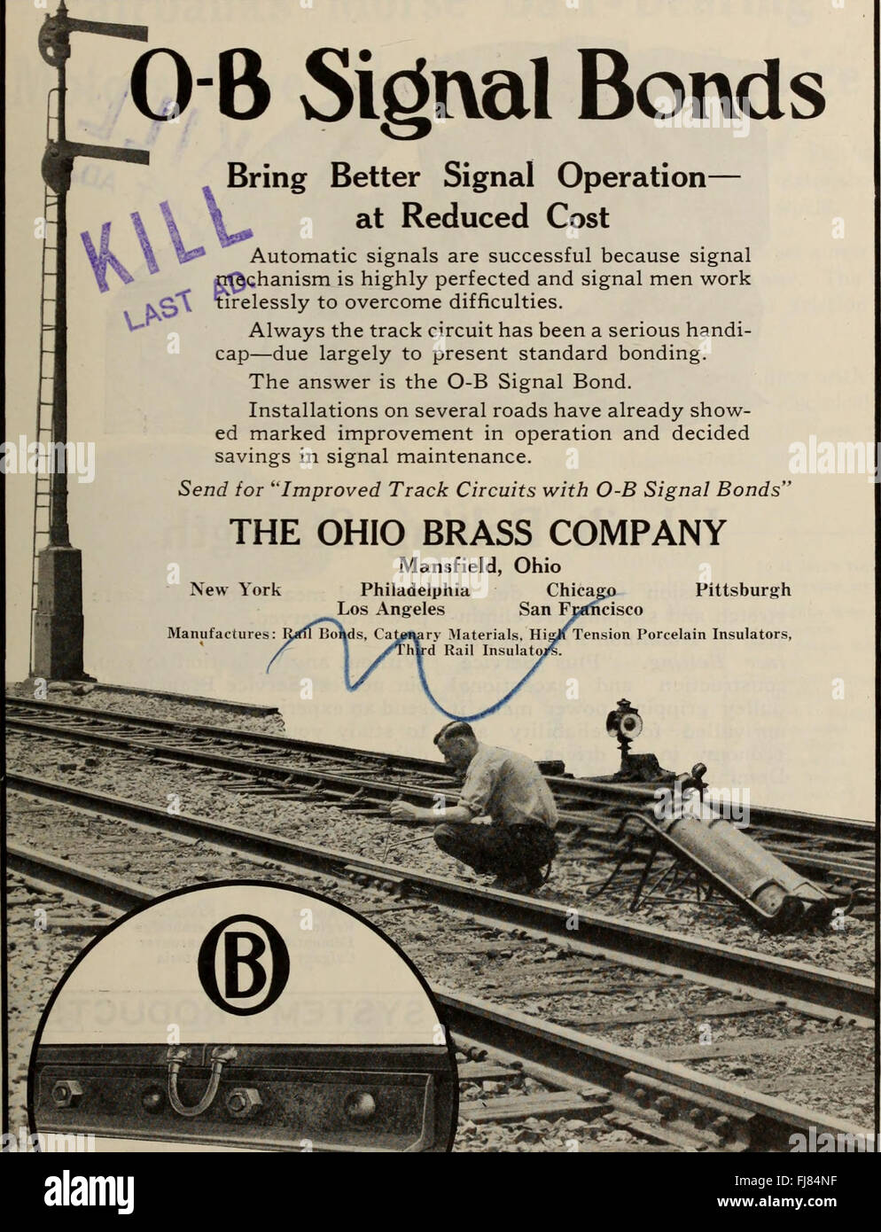 Canadian transportation and distribution management (1921 Stock Photo