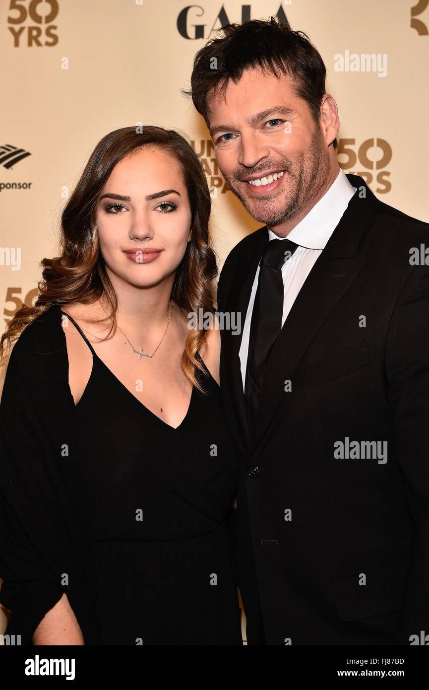 New York, NY, USA. 29th Feb, 2016. Charlotte Connick, Harry Connick Jr