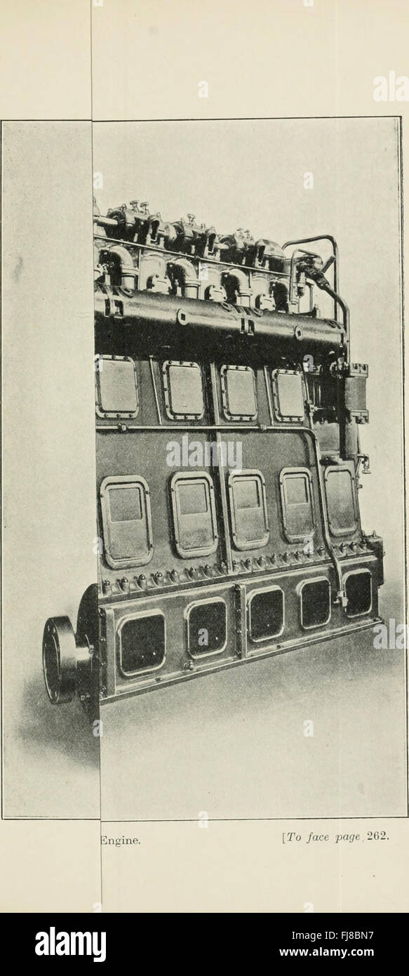 Diesel engines for land and marine work (1916 Stock Photo Alamy