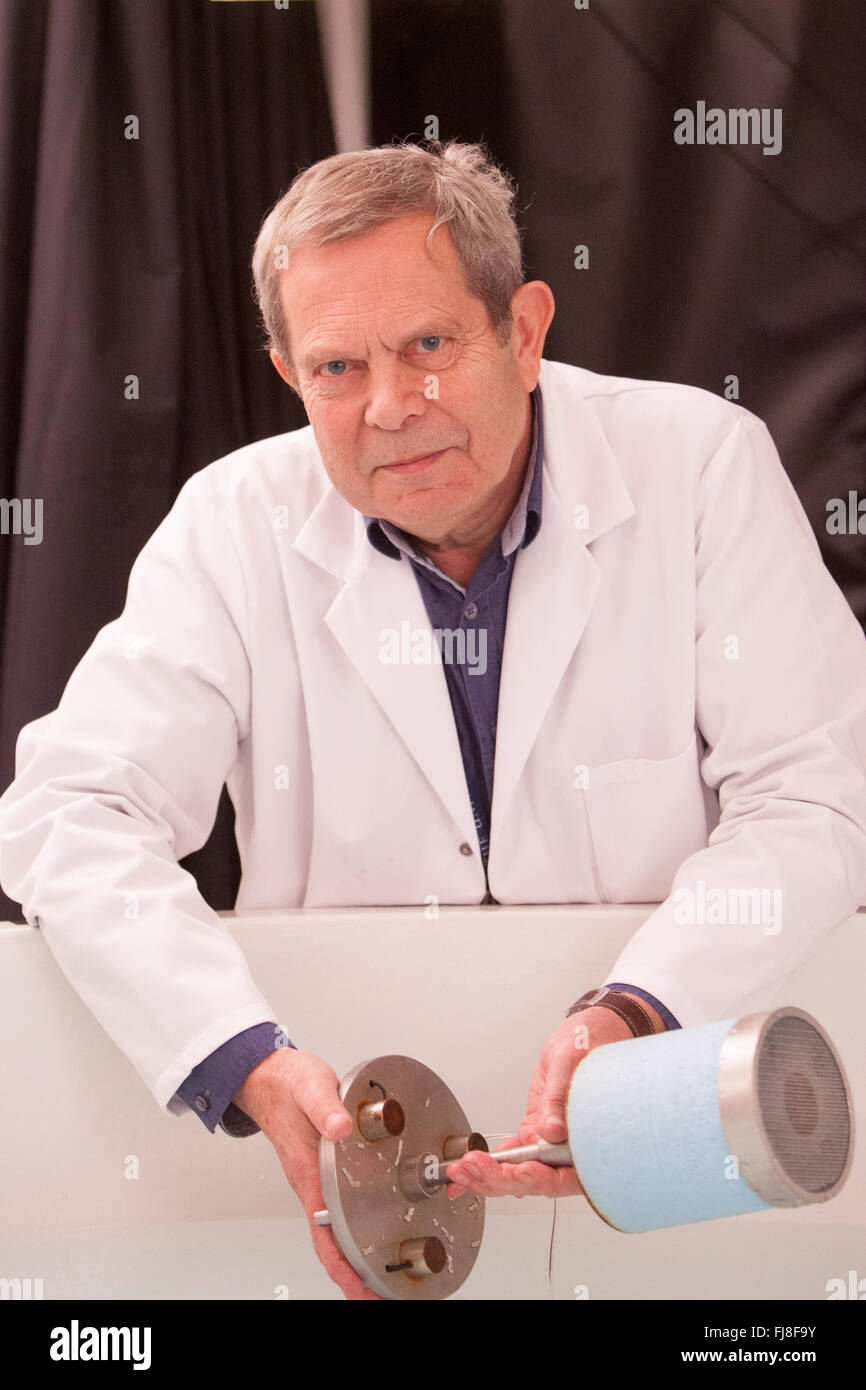 Edinburgh, Scotland. UK. 1st March. Richard Morris has been awarded the world's most valuable research prize for work that seeks to understand the brain's mechanisms of learning and memory. Pictured Richard Morris .Pako Mera/Alamy Live News. Stock Photo