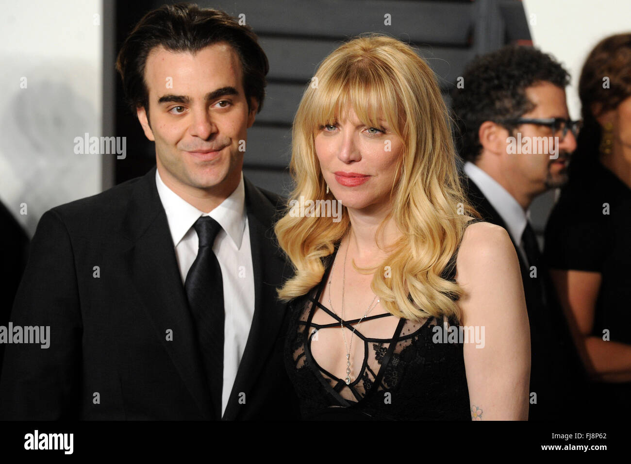 Beverly Hills, California. 28th Feb, 2016. Nicholas Jarecki and