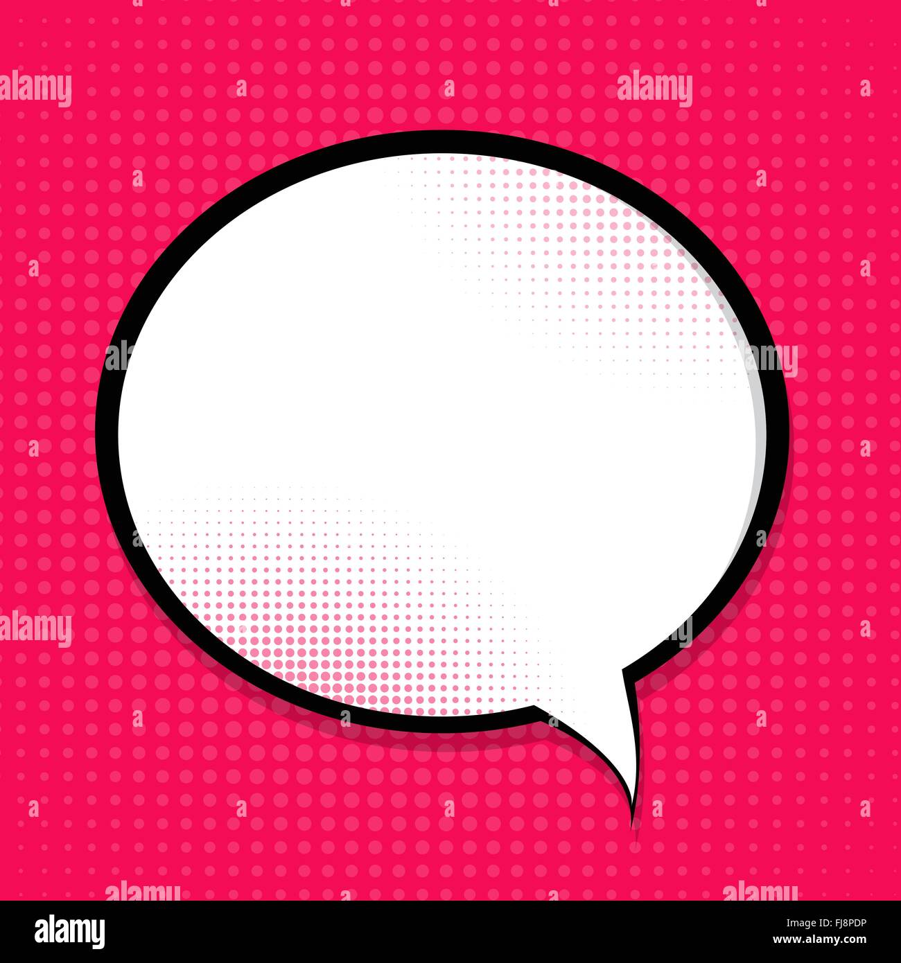 Speech Bubble Pop Art Background Stock Vector Image & Art - Alamy