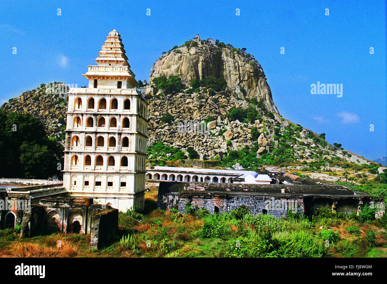 Gingee fort, tiruvannamalai, tamilnadu, india, asia Stock Photo Alamy