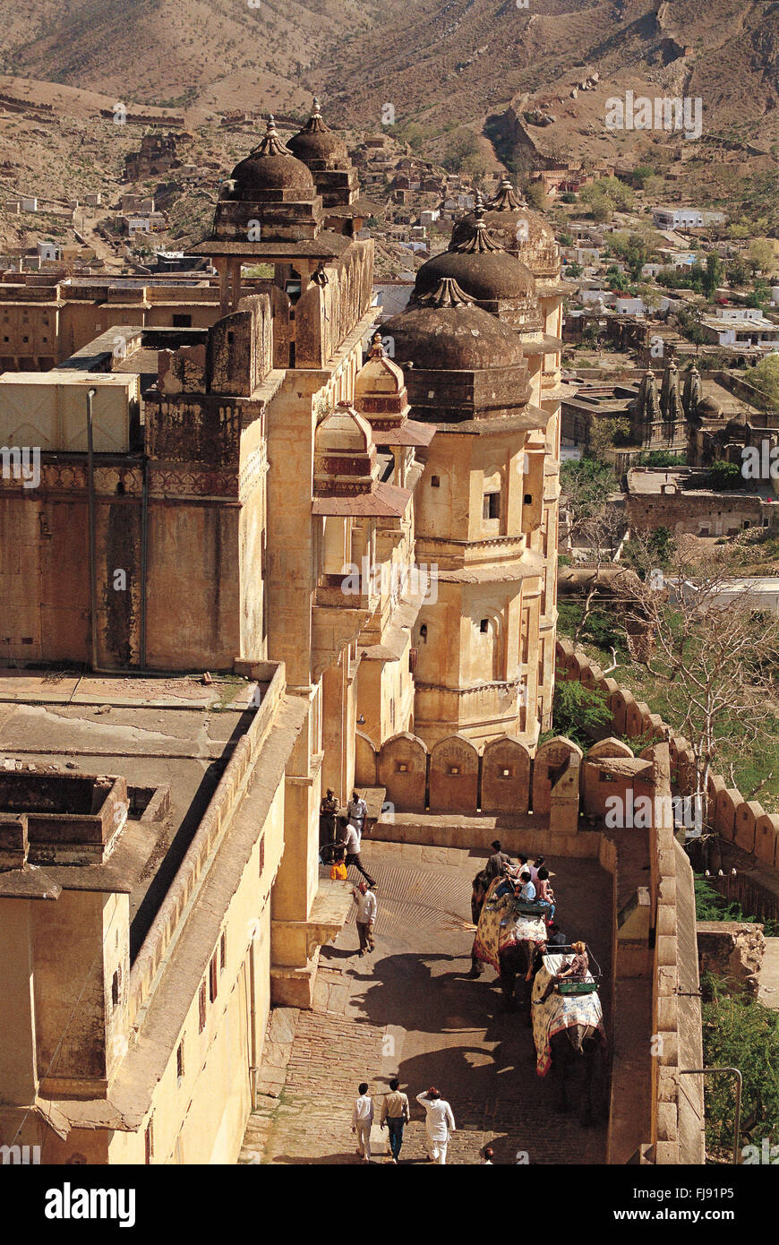 Amber Fort Jaipur Domes High Resolution Stock Photography and Images ...