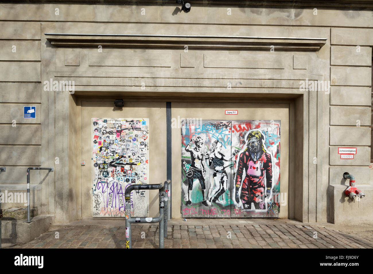 Entrance to the Berghain Club, Berlin, Germany Stock Photo Alamy