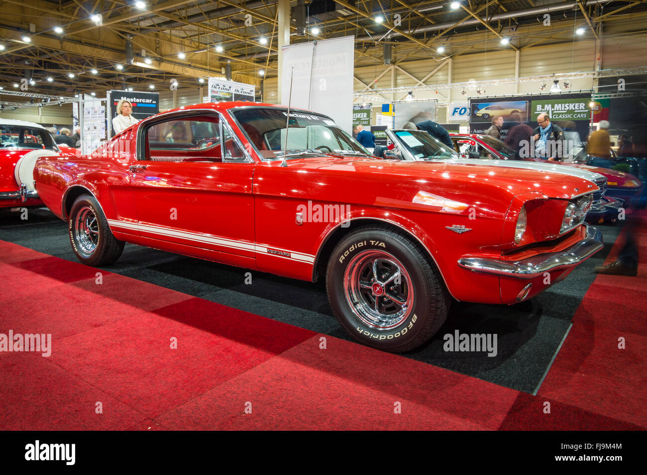 Pony car Ford Mustang GT (first generation), 1965. Stock Photo