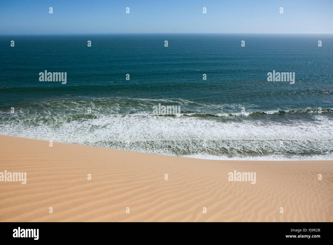 Sandwich Harbour, Namibia. Stock Photo