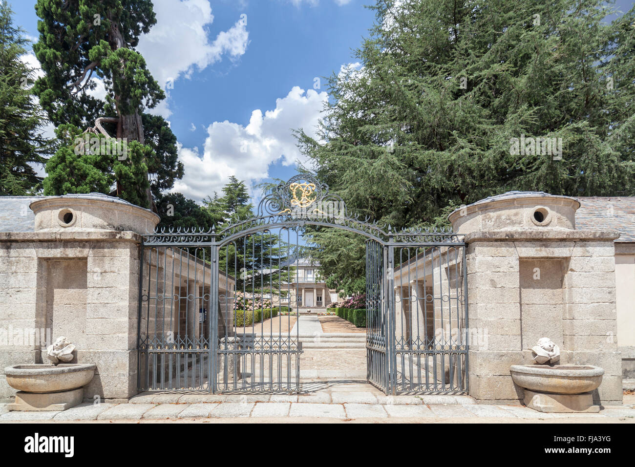 El Escorial,Madrid,Spain. Casita del Príncipe. Stock Photo