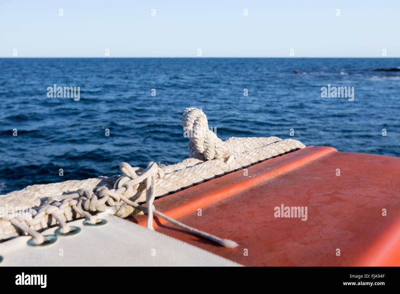 Safety equipment on the boat Stock Photo Alamy
