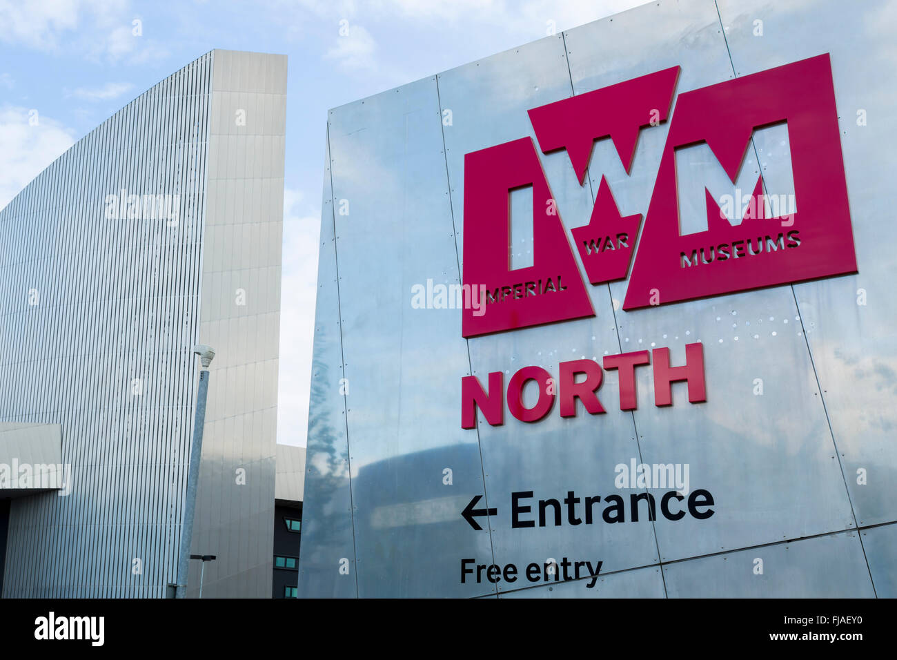 Imperial War Museum North Hi Res Stock Photography And Images Alamy   Entrance To The Imperial War Museum North FJAEY0 